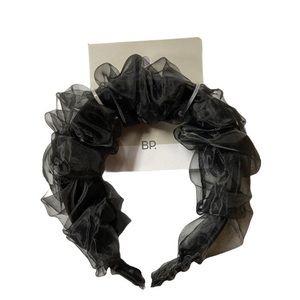 BP Black Wrap Ribbon Headband | Ribbon